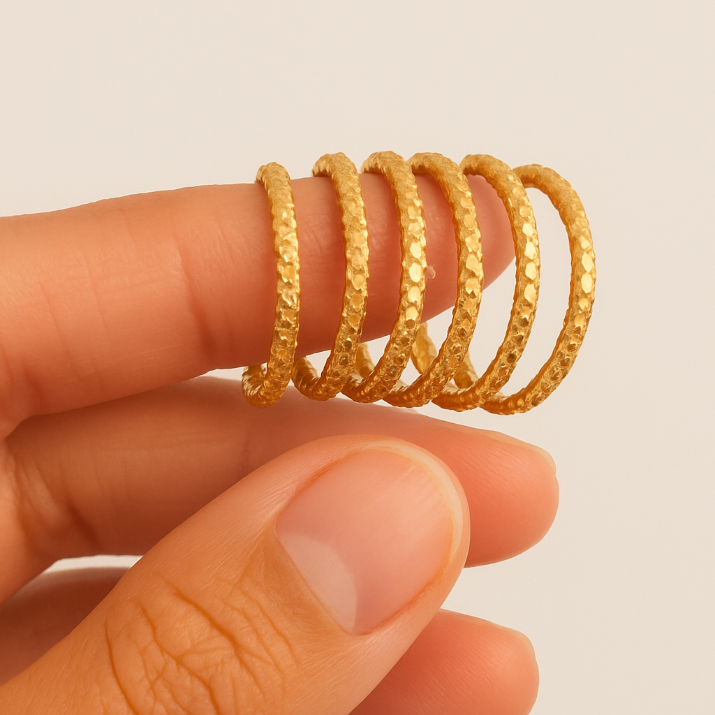 Traditional Five Layer Toe Ring