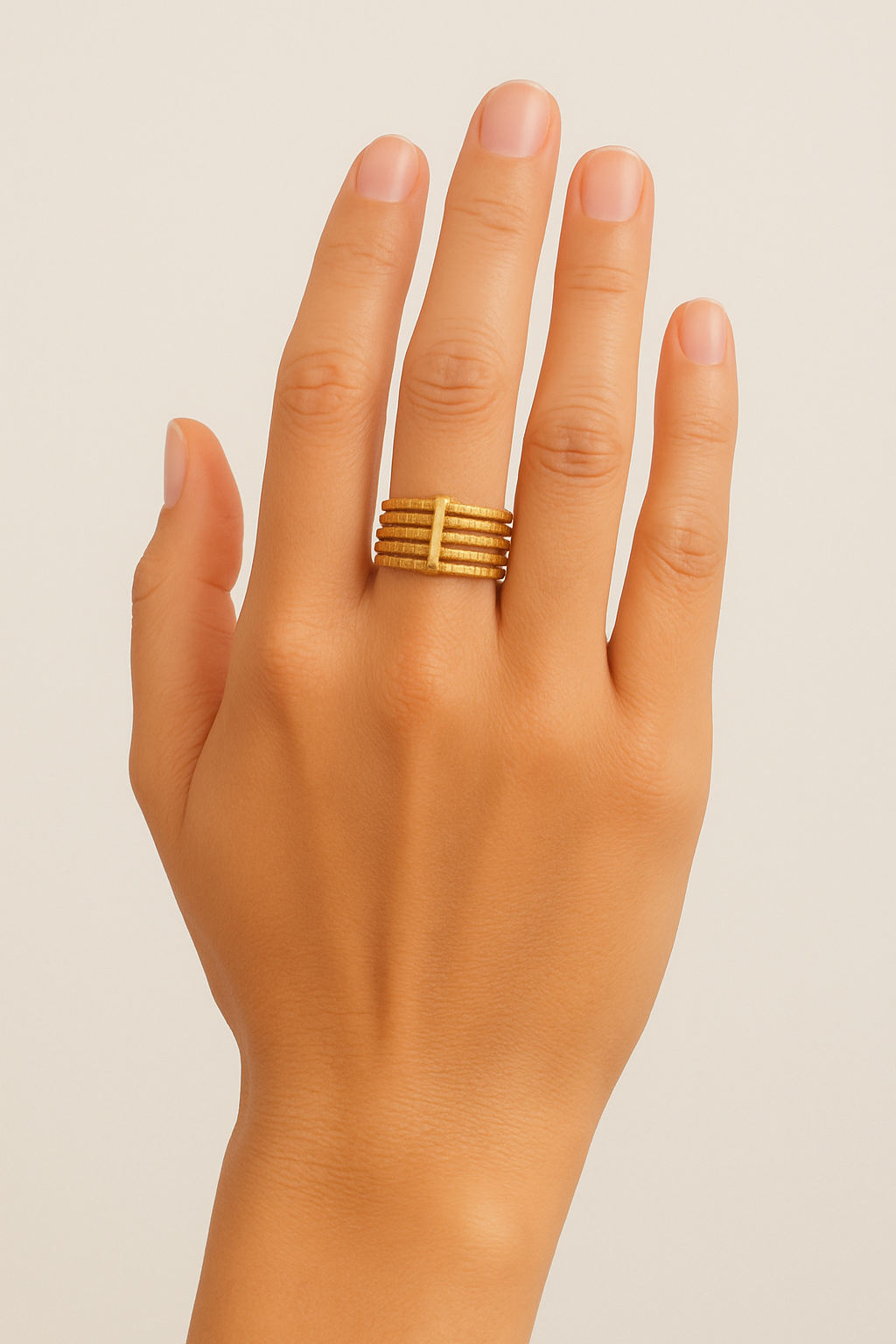 Traditional Five Layer Toe Ring