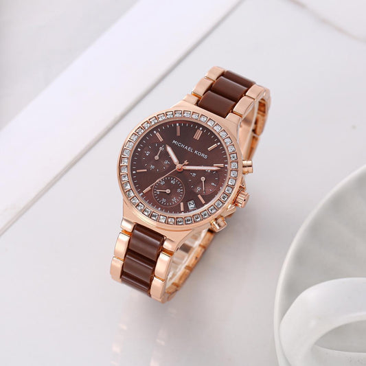 Michael kors Diamond Metal Belt Women's Watch