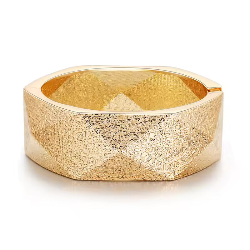 Golden Ovel Hex Bracelet
