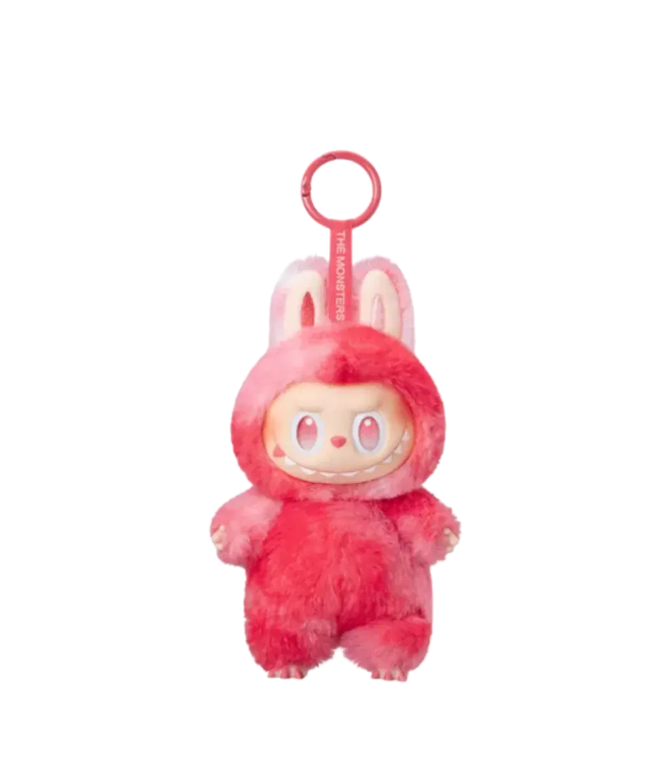 POP MART LABUBU THE MONSTERS TASTY MACARONS LYCHEE BERRY VINYL PLUSH PENDANT