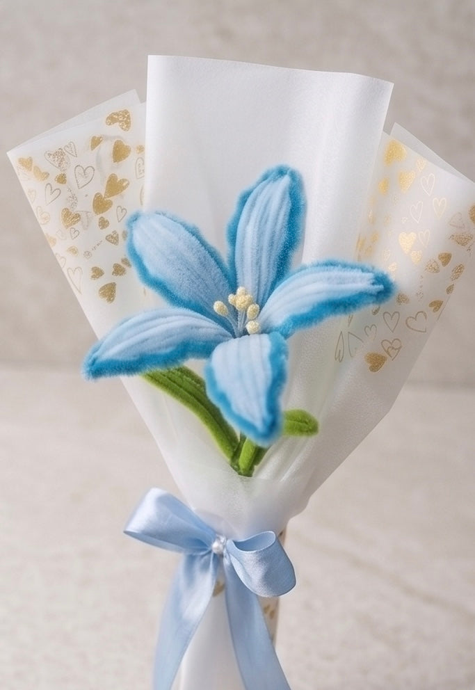 Blue Forever Bloom Bouquet 💙
